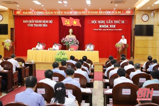 [Video] - Hội nghị lần thứ 15, Ban Chấp hành Đảng bộ tỉnh Thanh Hóa khóa XIX