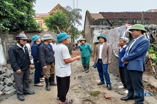 Người dân Thiệu Hợp với phong trào hiến đất làm đường giao thông