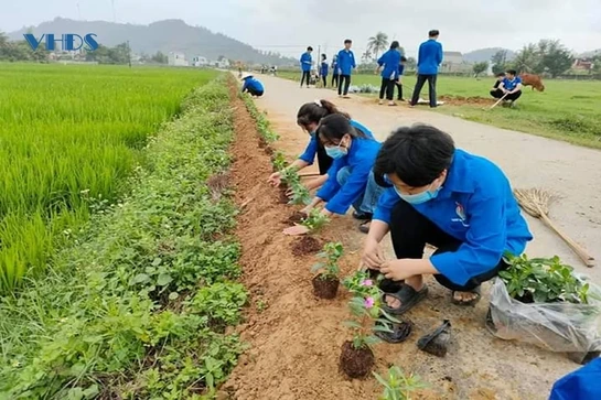 Cảnh quan môi trường nông thôn  ngày càng sáng - xanh - sạch - đẹp