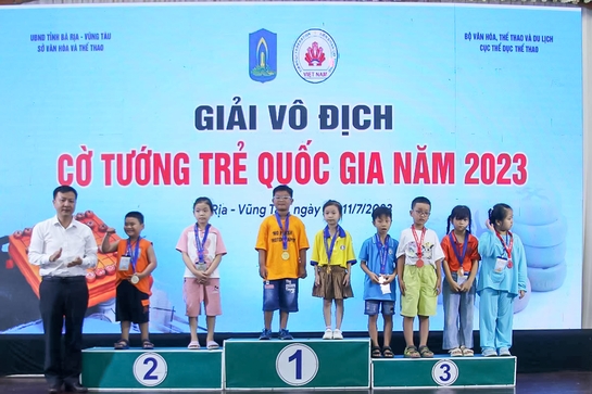 Thanh Hóa giành 7 huy chương tại giải vô địch Cờ tướng trẻ quốc gia năm 2023