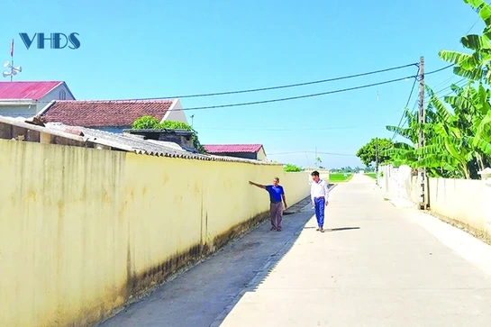 Nông thôn mới và câu chuyện hiến đất, mở đường: “Đảng viên đi trước, làng nước theo sau”