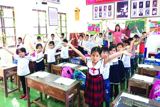 Hà Trung: Xây dựng trường chuẩn quốc gia gắn với huyện đạt chuẩn nông thôn mới