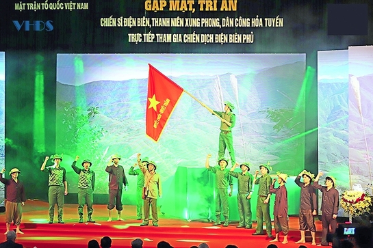 Khắc họa đậm nét Chiến thắng Điện Biên Phủ qua hoạt động tuyên truyền lưu động, biểu diễn văn nghệ