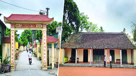 Đình làng Phúc Tiên trên đất Hoằng Quỳ
