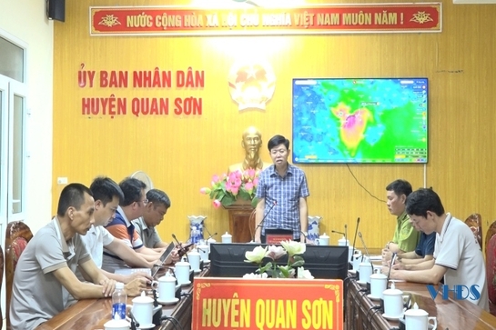 Trắng đêm trực bão ở huyện vùng biên Quan Sơn