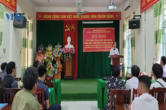 Để nếp sống văn hóa trong tang lễ vùng đồng bào Mông trở thành tập quán bền vững