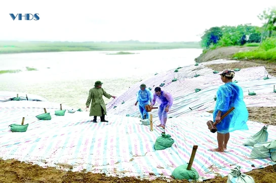 Nỗi lo sạt lở nhiều đoạn đê, bờ bãi sông Chu ở Thọ Xuân