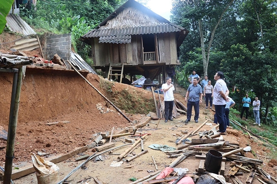 Quan Hóa tích cực phòng, chống thiên tai