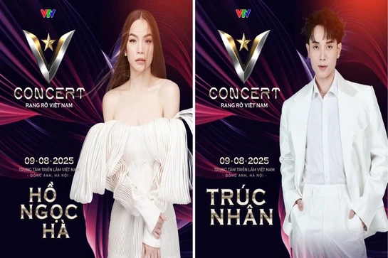 “V Concert–Rạng rỡ Việt Nam”: Nhạc hội “quốc dân” quy tụ dàn sao đình đám