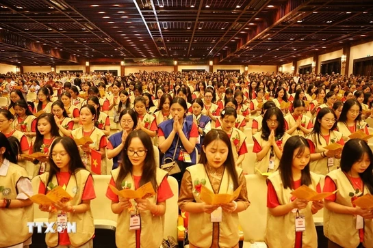 5.000 người dự Pháp hội “Vu Lan báo ân-80 năm độc lập” tại Ninh Bình
