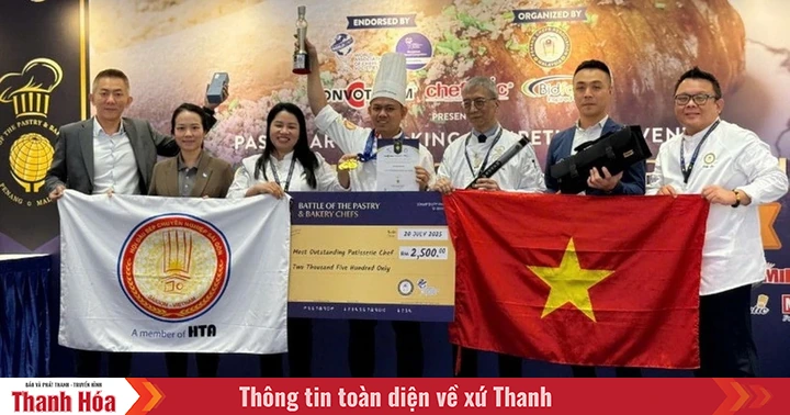 Việt Nam chiến thắng vang dội trên đấu trường bánh ngọt và bánh mỳ quốc tế